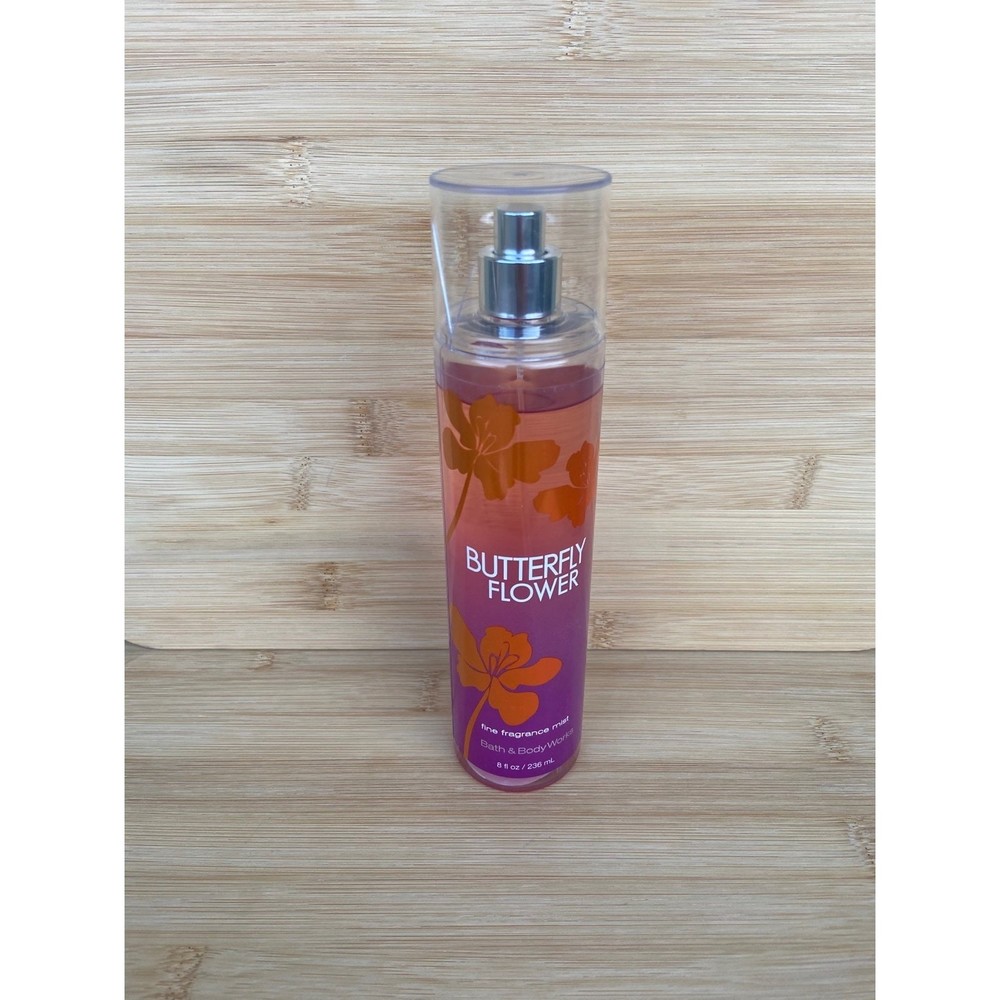 Bath & Body Works Butterfly Flower Fine Fragrance Mist Spray 8 oz DISCONTINUED